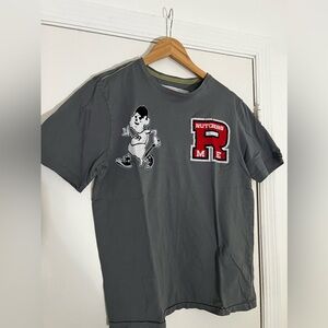 Mark Ecko Rutgers Collab Grey and Red T-Shirt
Size Medium